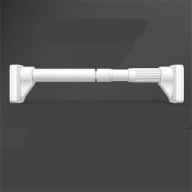 Simple Household Free Punching Telescopic Rod (Option: White-1.9to2.5m)